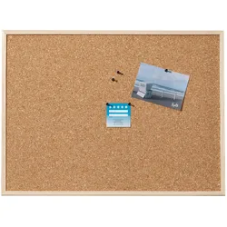 Dahle, Pinnwand, Kork-Pin-Wandtafel 120x90cm braun (Pinnwand, Wandtafel, 120 x 90 cm)