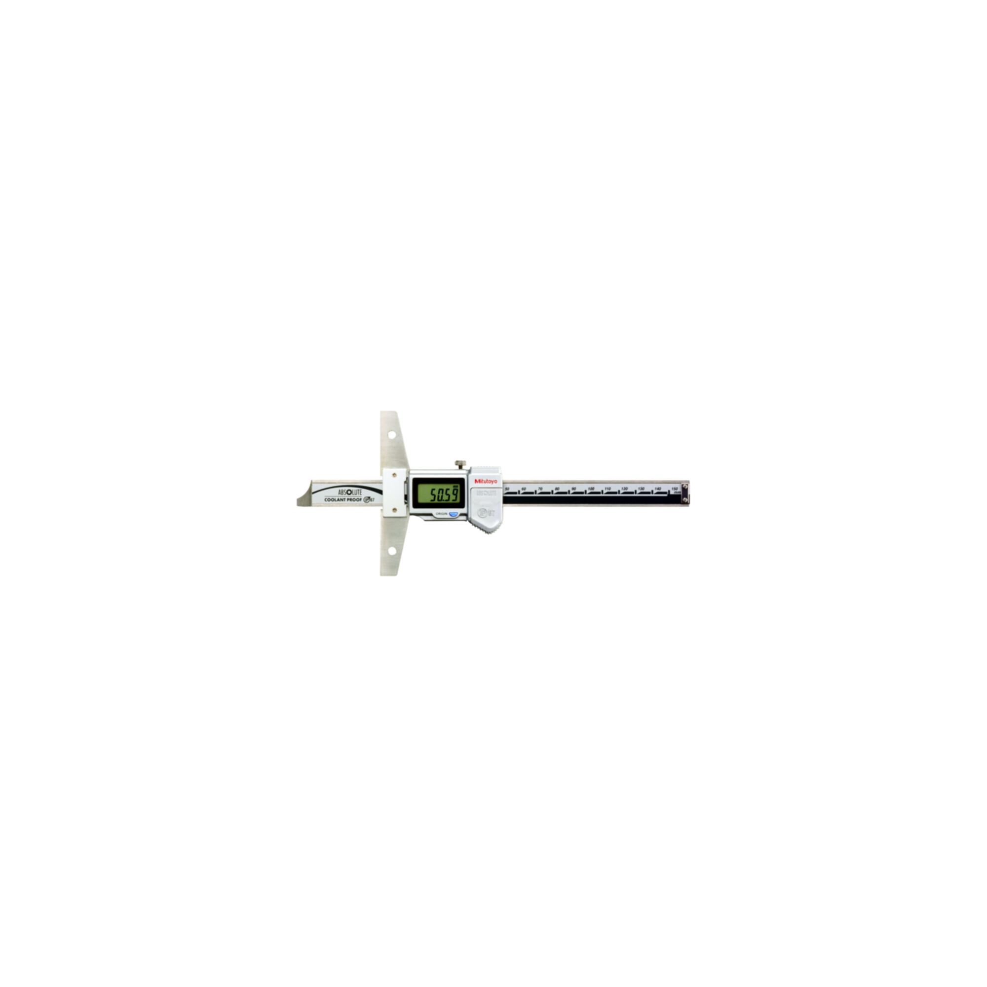 Mitutoyo Digital ABS Tiefenmessschieber IP67 0-150 mm, (571-251-20)