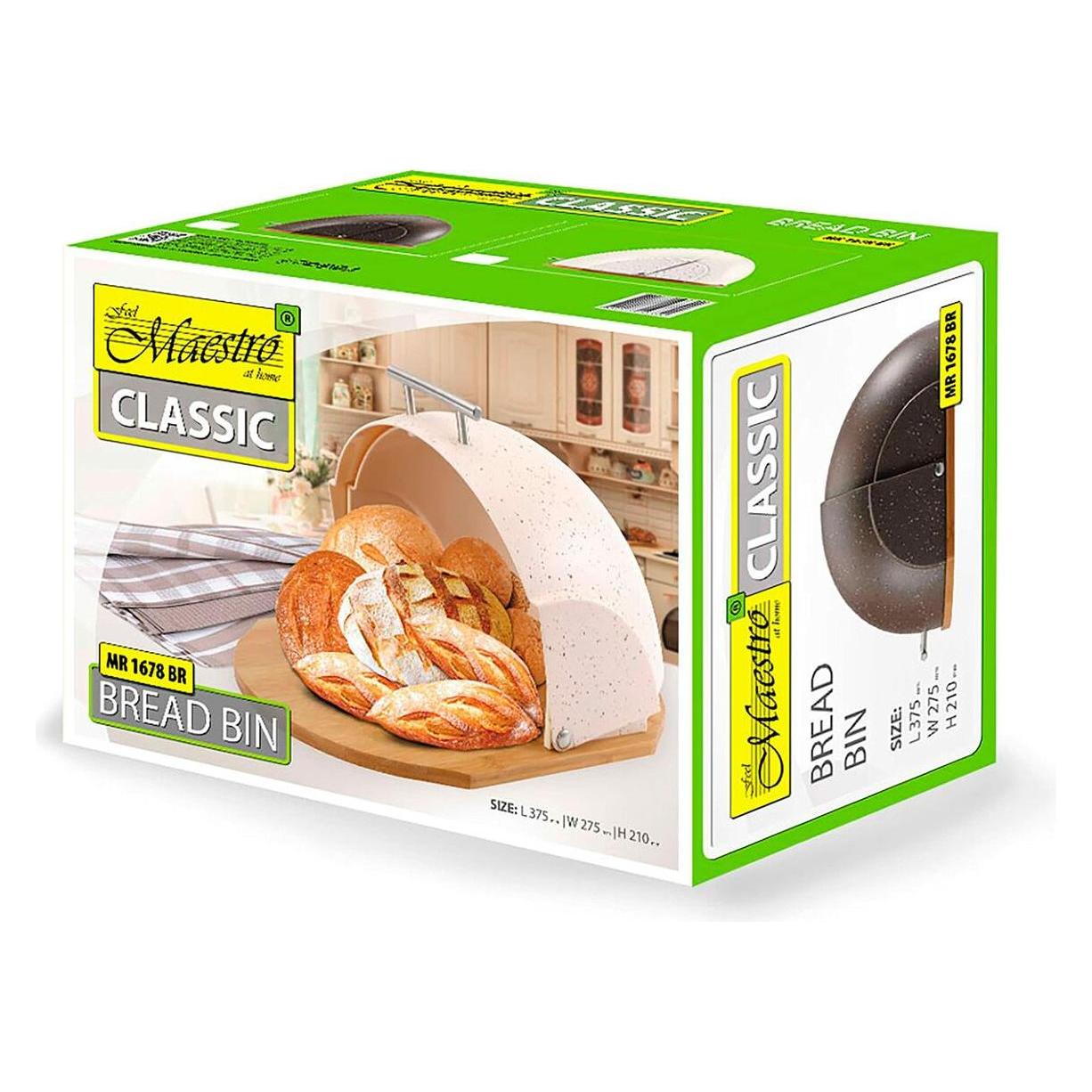Maestro MR-1678-BR-BEIGE beige bread bag (MR-1678-BR-BEIGE)