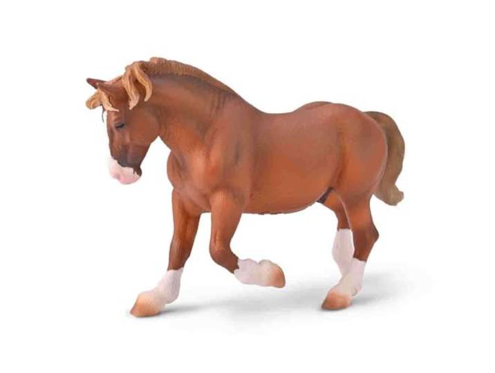 Collecta Speelfiguur Breton Hengst XL - Realistisch Paardenspeelgoed