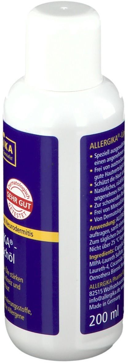 Allergika Lipo Duschöl 200 ml Öl