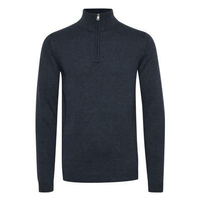 Troyer 11 PROJECT "Troyer PRIngfried", Herren, Gr. 3XL, blau (insignia blau melange), Obermaterial: 50% Baumwolle CO. 50% Polyacryl PAN., Pullover Troyer