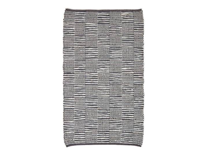 LEDERTEPPICH geometrisch mit Webmuster 150/240 cm