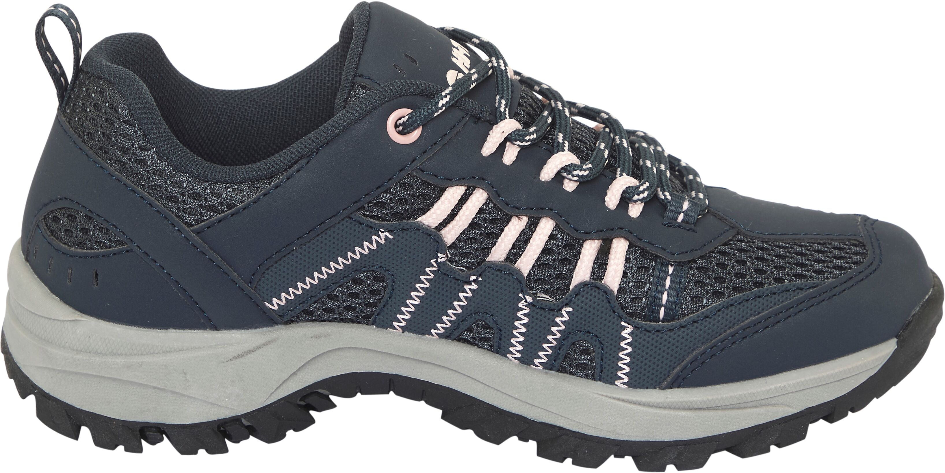 Wanderschuh HI-TEC "JAGUAR JRG", Kinder, Gr. 32, Synthetik, seastorm, sepia rose, Textil, Schuhe Wanderschuh seastorm, sepia rose 32, Synthetik