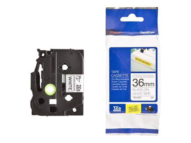 Brother TZeS261 - Laminiertes Band - extra strength adhesive