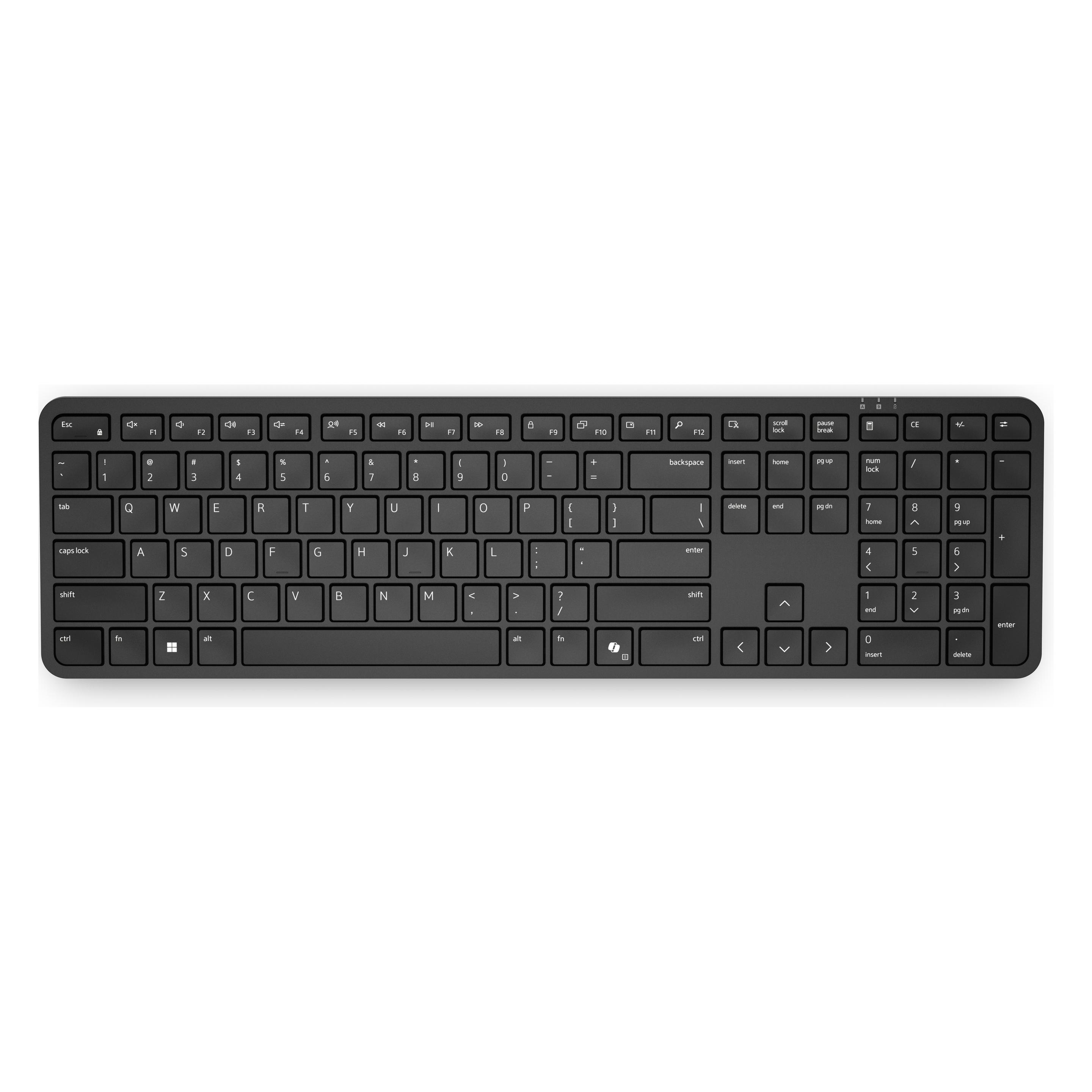 Dell Pro 5 Keyboard KB526 US International QWERTY (Eng. Int., Kabellos) (KB526-BLK-INTE)