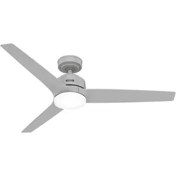 Hunter Deckenventilator Galvin Grau mit LED & Fernbedienung 132