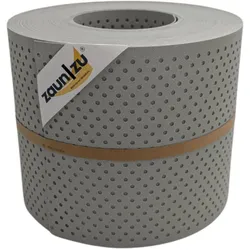 zaun zu® Sichtschutzstreifen PP Premium Gelocht 15 Prozent Streifen Steingrau 26m