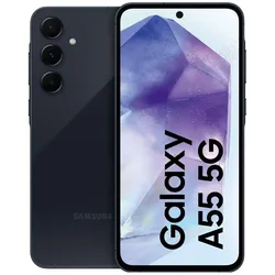 Samsung Galaxy A55 Enterprise Edition (128 GB, Awesome Navy, 6.60", Hybrid Dual SIM, 5G), Smartphone, Blau