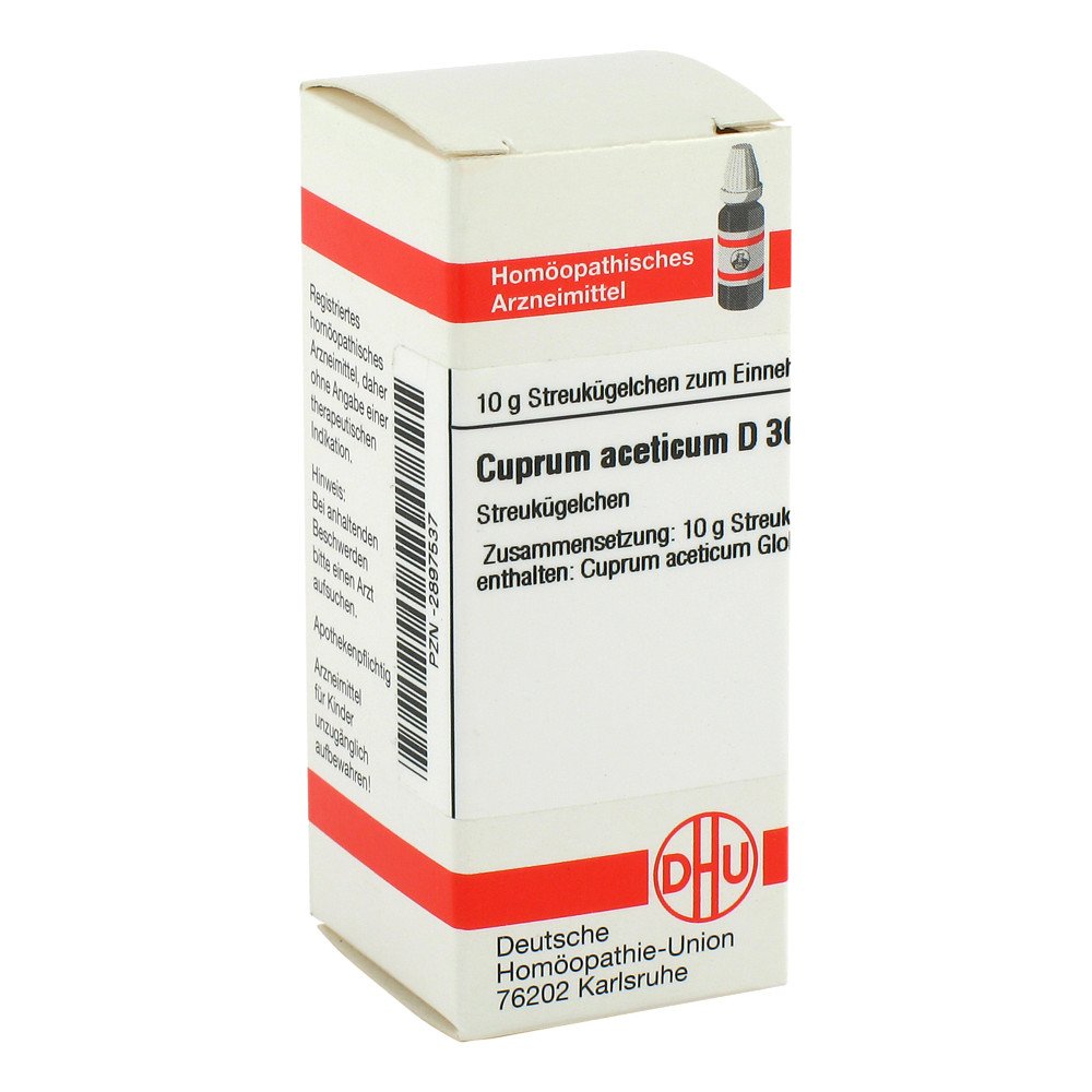 DHU-Arzneimittel GmbH & Co. KG Cuprum Aceticum D30 Globuli 02897537