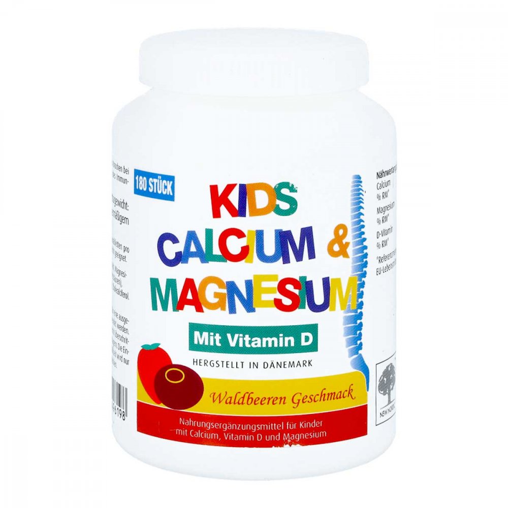 NEW NORDIC Deutschland GmbH Kids Calcium Kautabletten 01755924