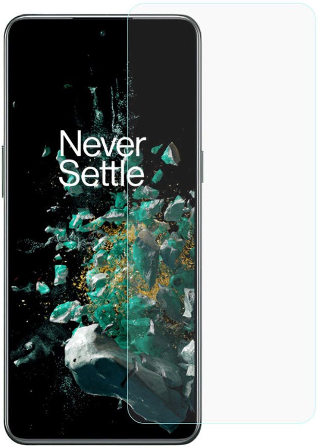 INCOVER OnePlus 10T Hærdet Glas - Skærmbeskyttelse Case Friendly  - Gennemsigtig