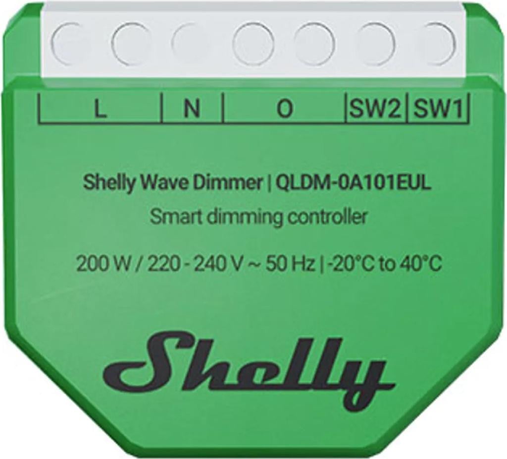 Shelly Wave Dimmer EU: Intelligente dimmercontroller