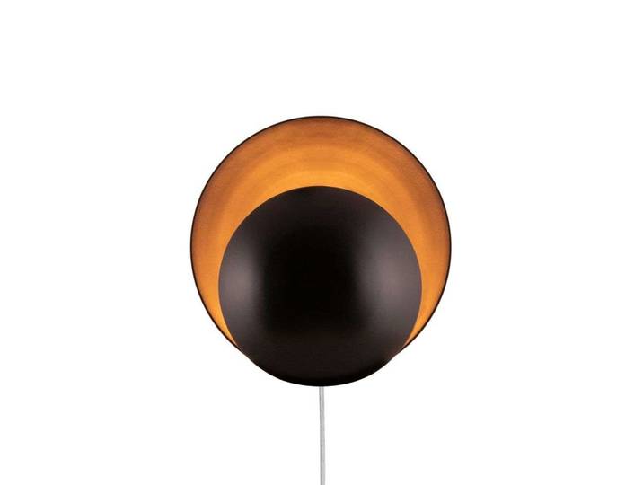 Orbit Wandleuchte Black - Globen Lighting - Wohnzimmer - Metall