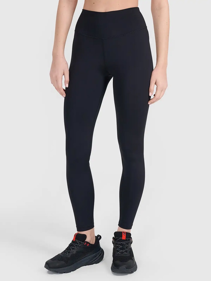 4F Trainingsleggings in Schwarz - XS