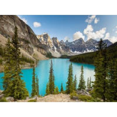 CALVENDO Puzzle Lake Moraine | 2000 Teile Lege-Größe 90x67cm Foto-Puzzle für glückliche Stunden
