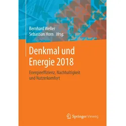 Denkmal und Energie 2018, Fachbücher von Sebastian Horn, Bernhard Weller