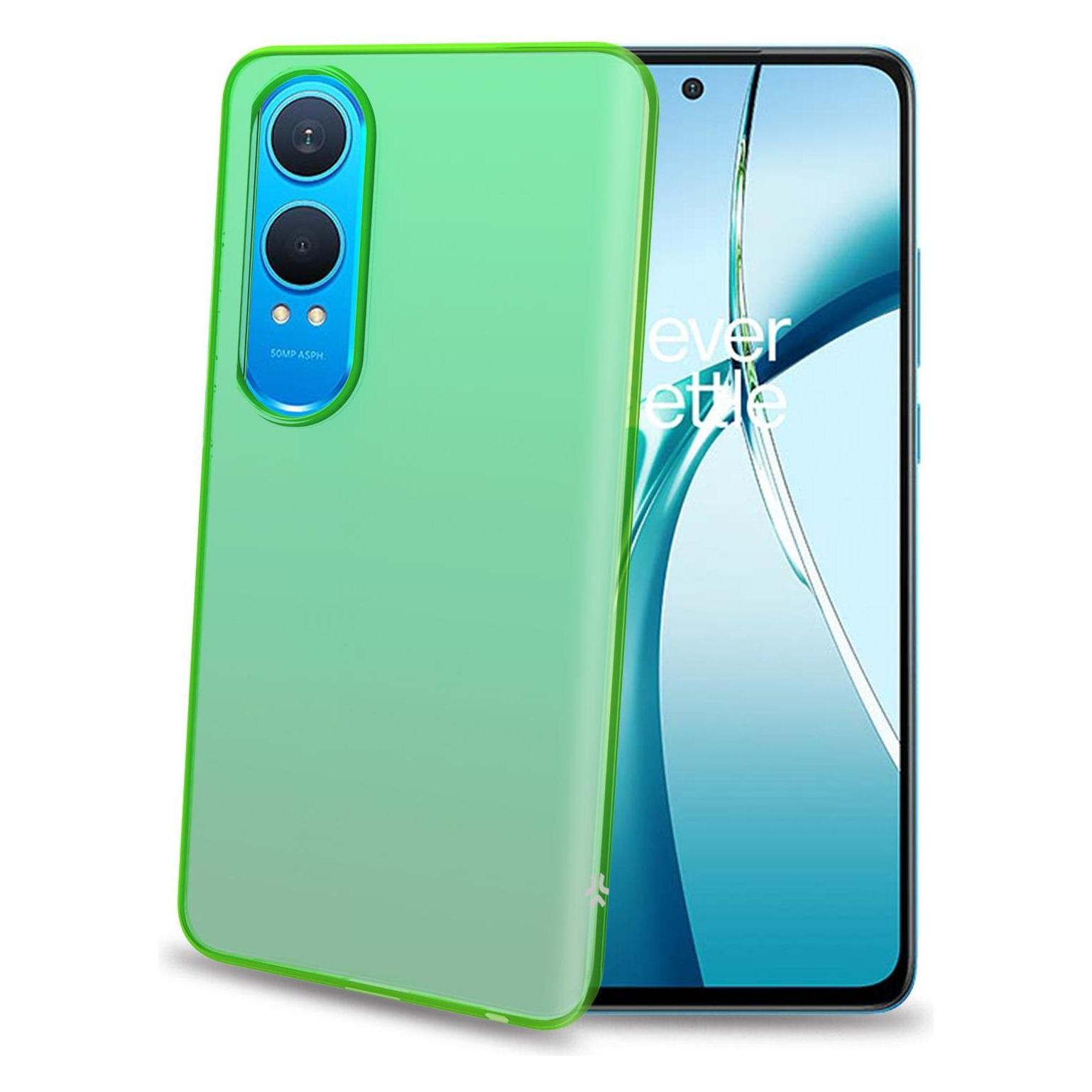 Celly Cover Gelskin Grün Transparent für OnePlus (Oneplus Nord CE 4) (GELSKIN1125GN)