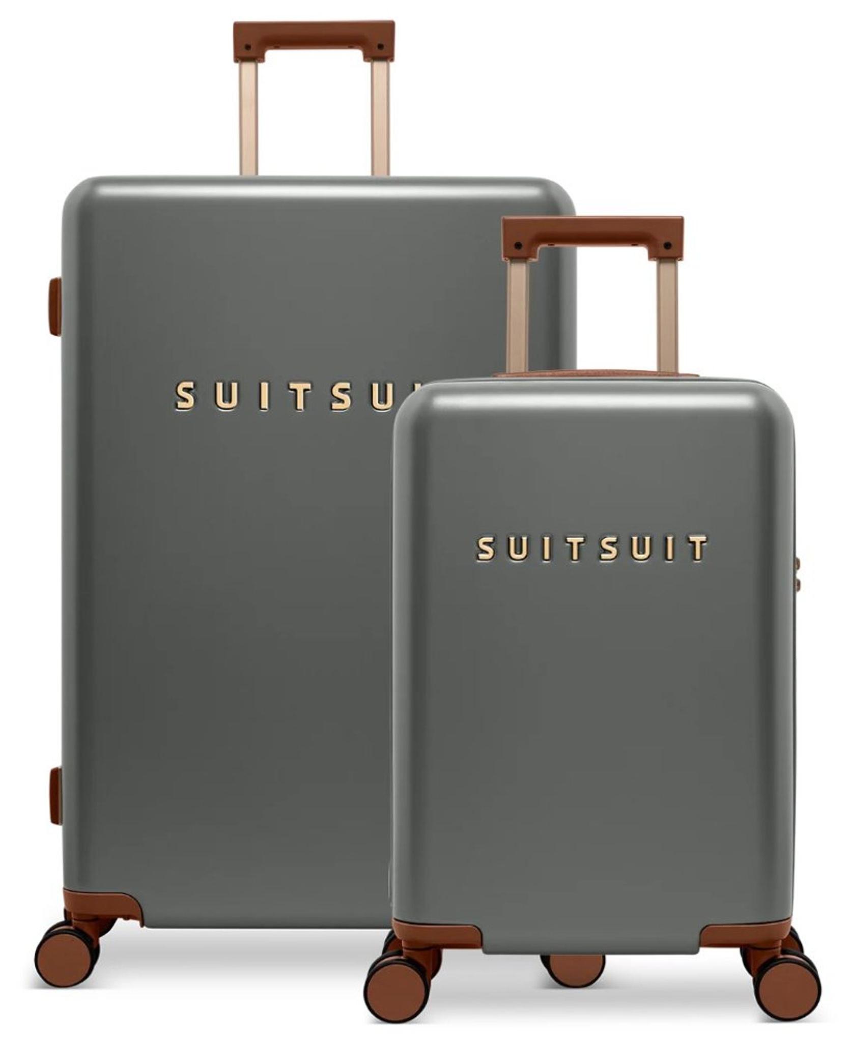 Sada Reisekoffer SUITSUIT Serenity Atlantic, Tiefgrau, 2 Stück