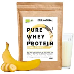 Bio Whey Protein Pulver Banane