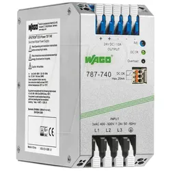 WAGO 787-740 - Schaltnetzteil, Hutschiene, 240 W, 24 V, 10 A