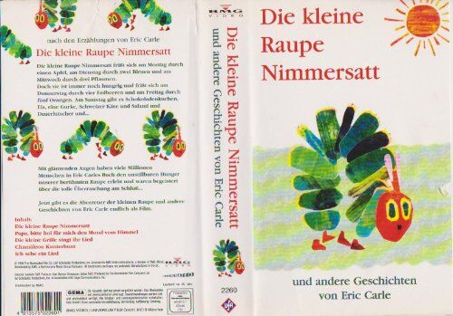 Andrew Goff - Die kleine Raupe Nimmersatt [VHS] - Preis vom 11.10.2026 03:10:56 h