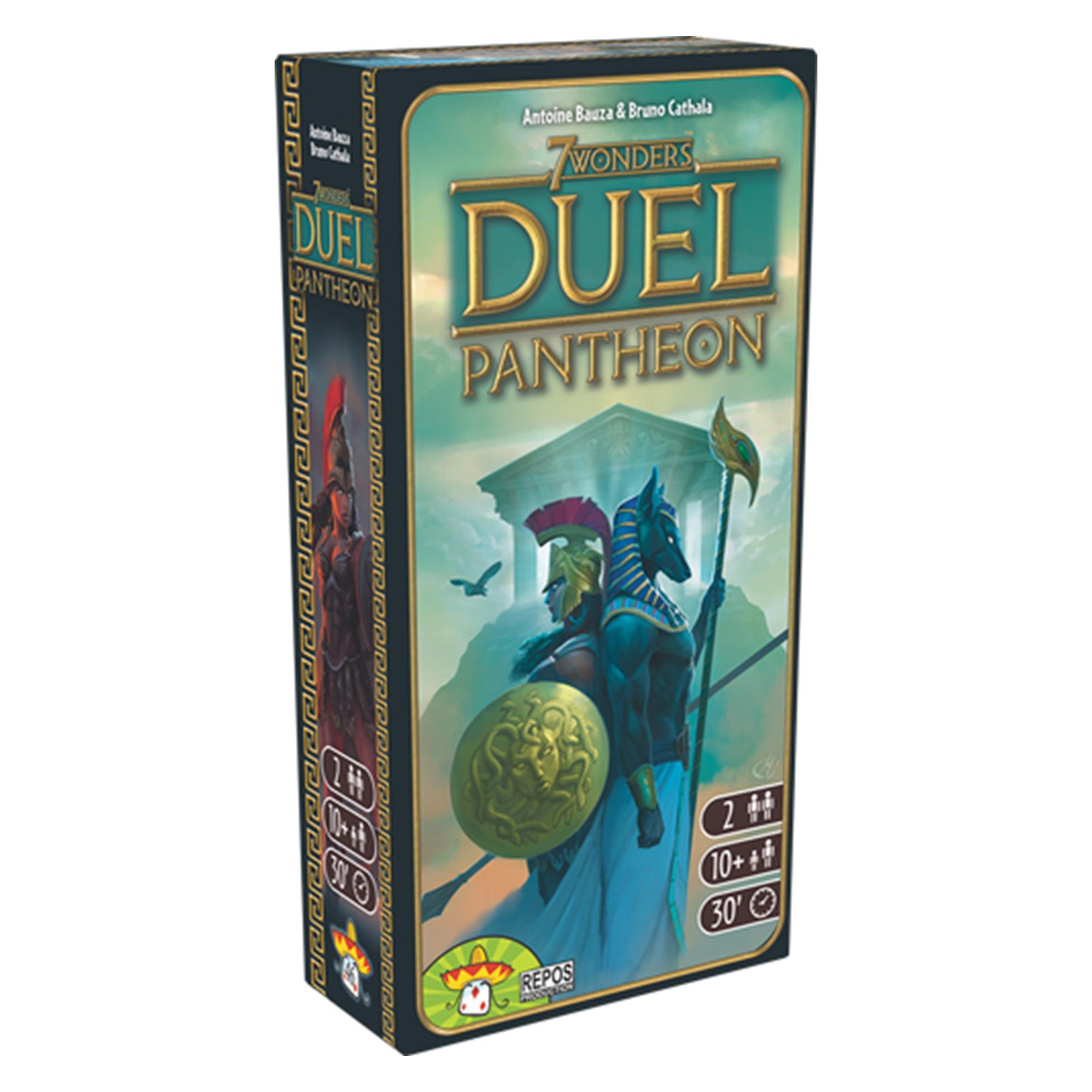 Repos Production 7 Wonders Duel Pantheon extension (Französisch, 2 Spieler) (RP7DU02)