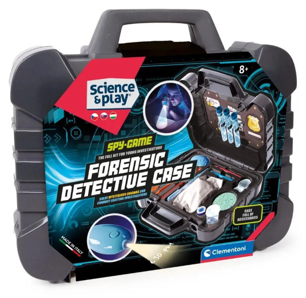 Clementoni Science & Play Detectiveset wetenschapskit