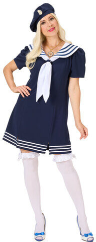 buttinette Kleid "Matrosin" für Damen