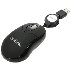 LogiLink ID0016 Maus Büro Beidhändig USB Typ-A Optisch 800 DPI
