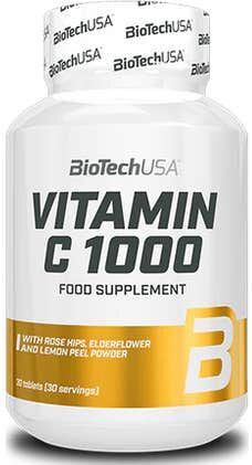 Biotech USA Vitamin C 1000 Bioflavonoids 30 comp