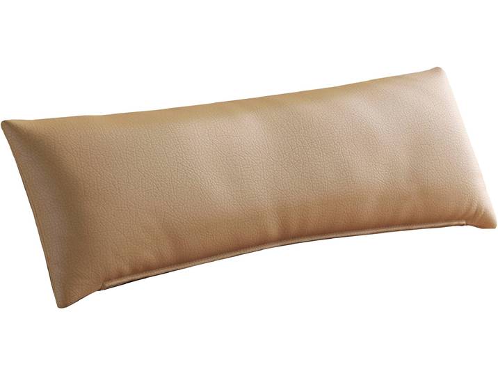 Polsterauflage SIT & MORE Eve , beige (cappucino), B:65cm H:25cm T:10cm, Leder, Polsterauflagen, Polsterauflage