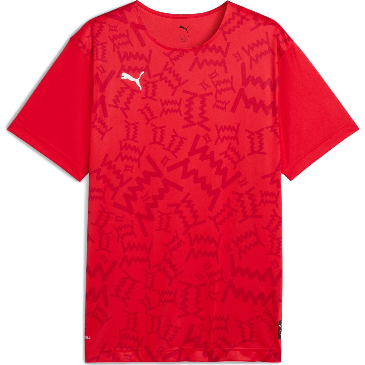 Puma Teamjaws Graphic SS Shooting Shirt for all time red (03) 4XL 688449-03-4XL