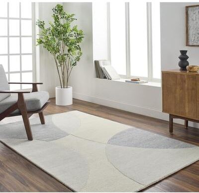 Livabliss Mandia Handmade Modern Wool Area Rug