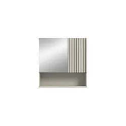 Spiegelschrank   ¦ beige ¦ Maße (cm): B: 54 H: 55