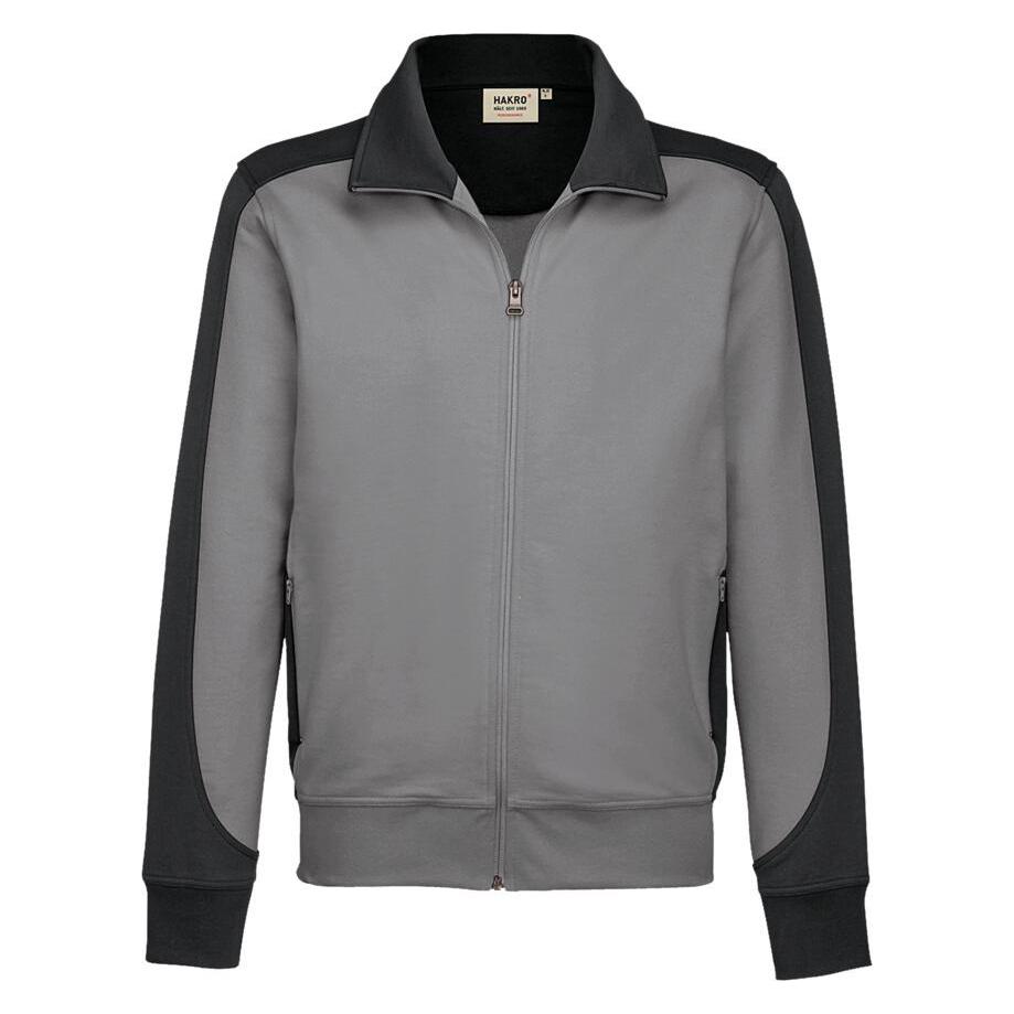 Hakro Sweatjacke Contrast MIKRALINAR (XXL) (207039)