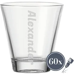 Trinkglas CIAO 215 ml Name vertikal 60 Stück