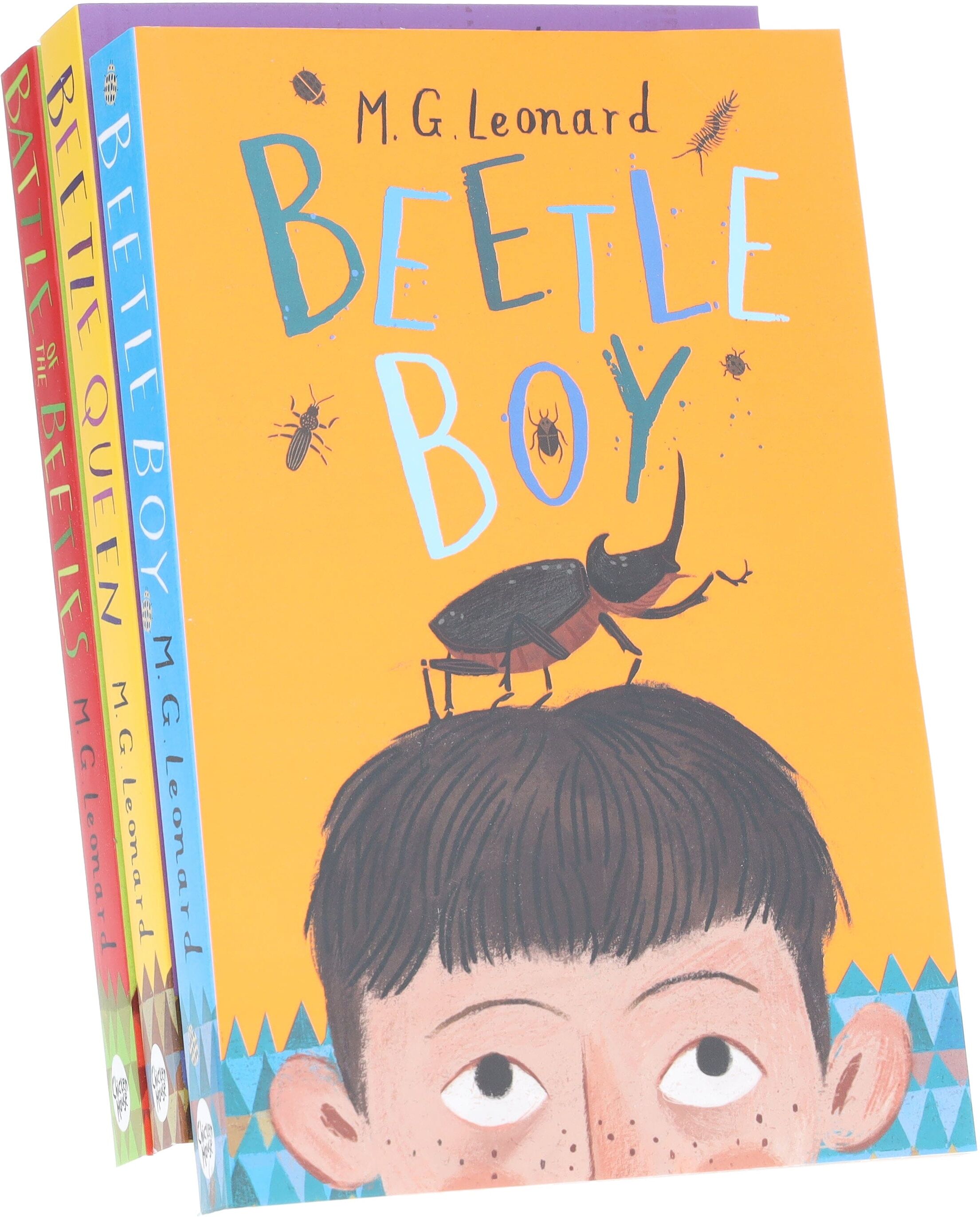 Beetle Boy Series by M.G. Leonard 3 Books Collection Set - Ages 9+ - Paperback Chicken House Ltd