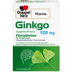 Ginkgo Doppelherzpharma 120 Mg Filmtabletten 120 St