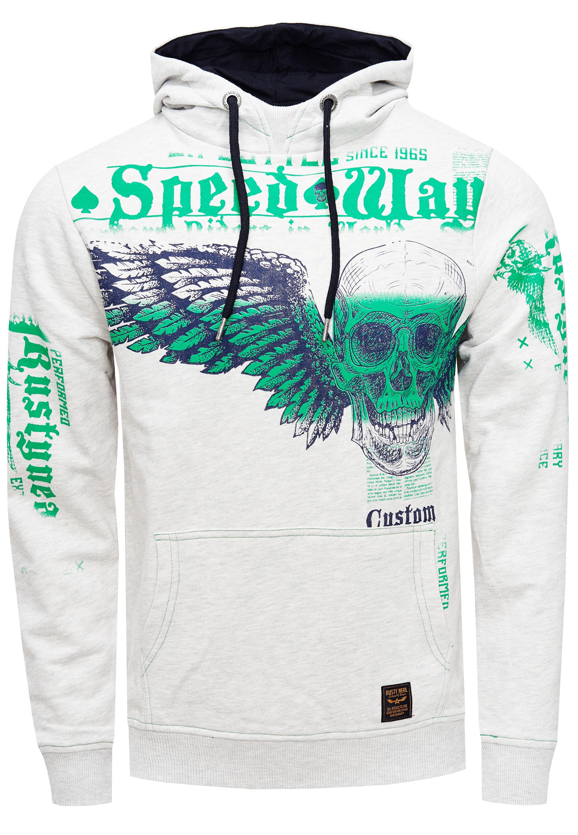 Streetwear "FLYING SKULL" Sweater