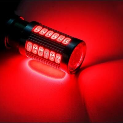Of Wheels Deals White Car LED Bulbs, Brake Reverse Parking Lamps, Turn Signal Light red 1156 Bau15s Py21w