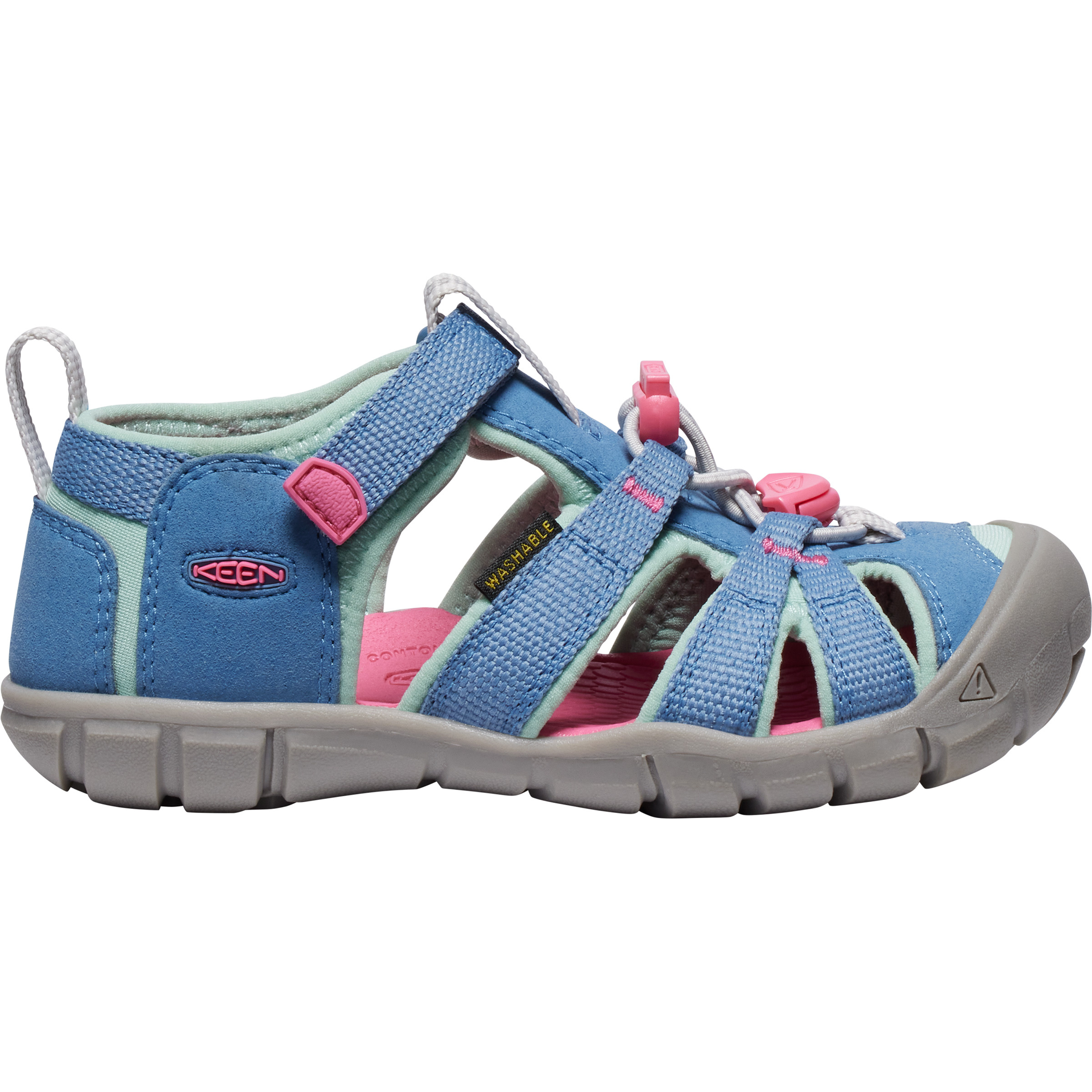 Keen Seacamp II CNX Sandale Kinder Sandalen blau Größe 25 Lifestyle Schnell trocknend