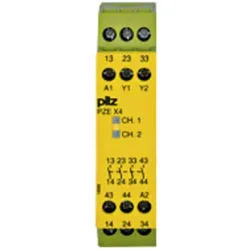 Pilz Sicherheitsmodul PZE X4, Relais