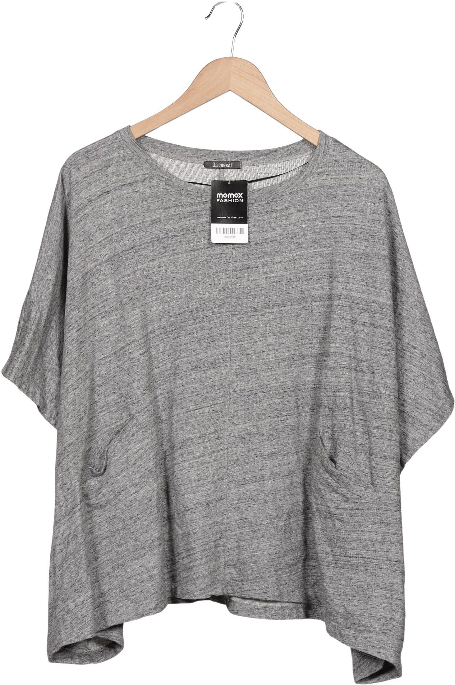 Deichgraf Damen Sweater, Grau, Gr. S, Baumwolle - Second Hand