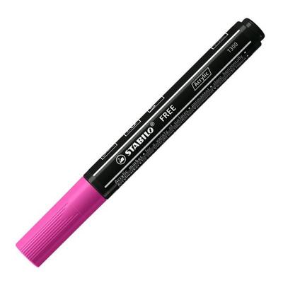 STABILO Acrylmarker, FREE Acrylic T300, Strichbreite 2-3 mm, violett