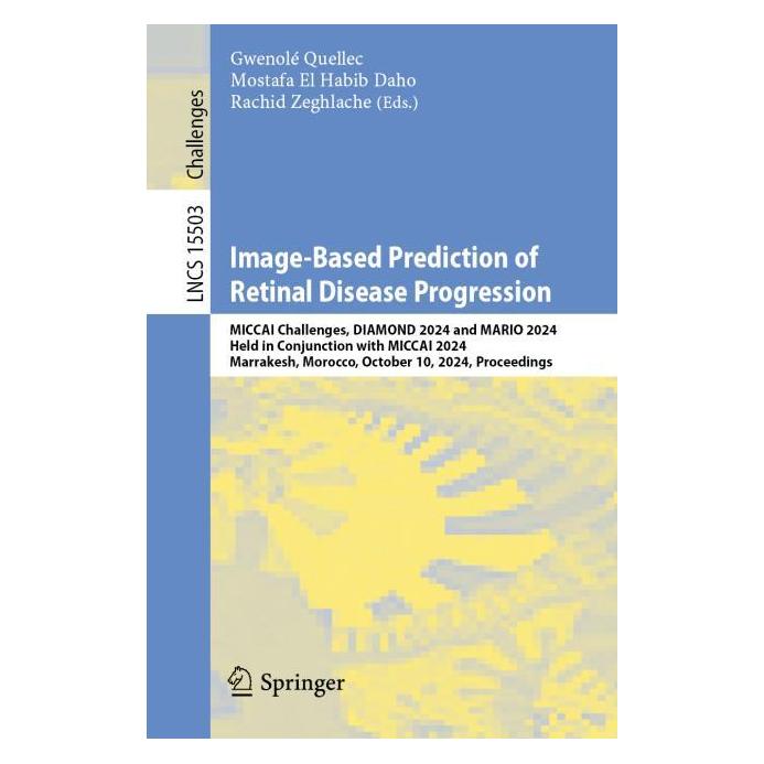 Springer Image-Based Prediction of Retinal Disease Progression (Englisch, Softcover, Mostafa El Habib Daho, Rachid Zeghlache) (54586168)