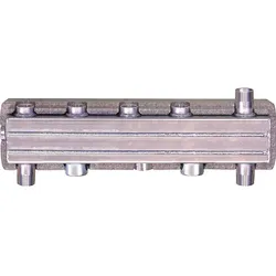 Heizkreis-Kombiverteiler Easyflow Typ HV60/90W m. hydr. Weiche inkl. Isol.,für 3 Heizkreise