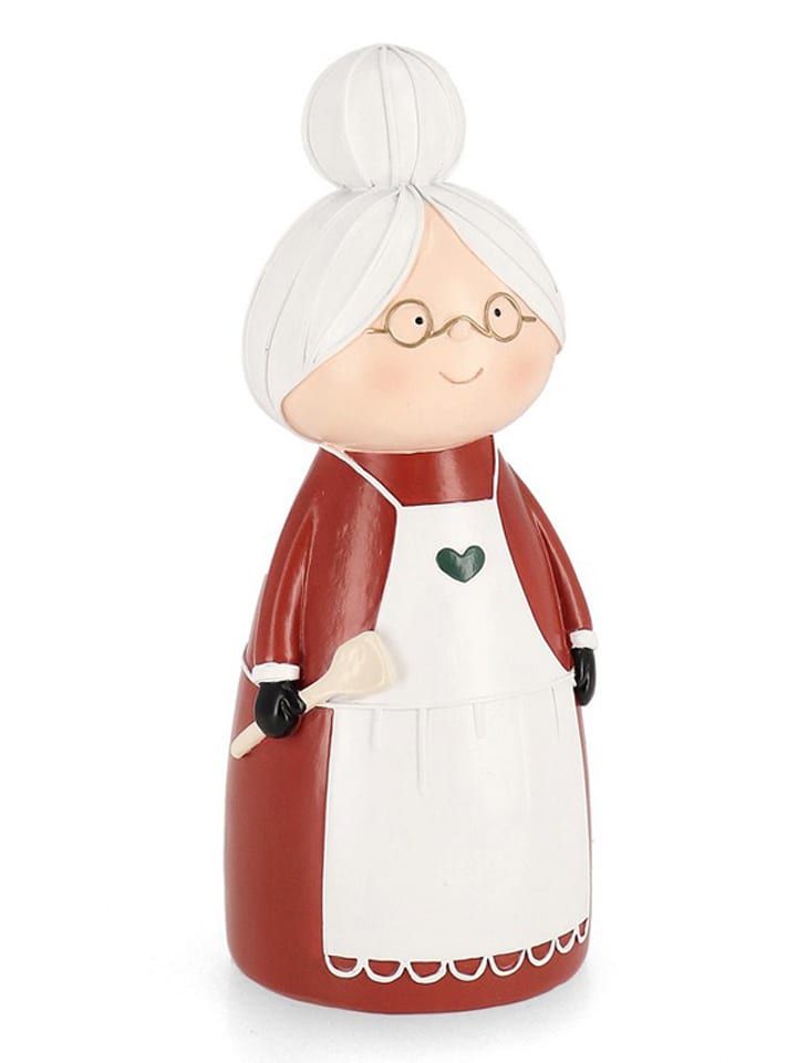 Bizzotto Dekofigur "Granny" in Rot - (H)22 cm - onesize