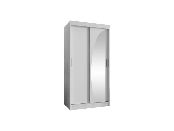 SCHWEBETÜRENSCHRANK Wika 100 cm mit Schubladen