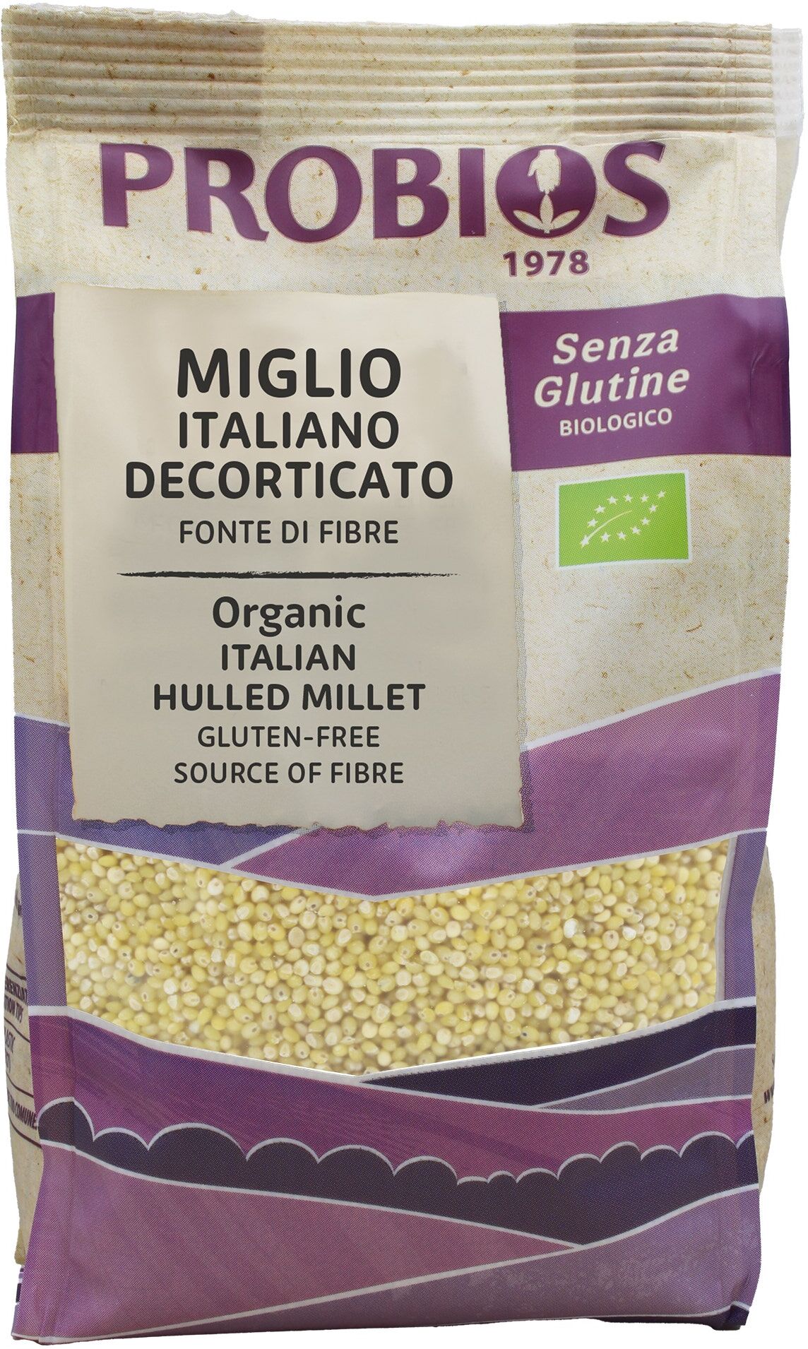 PROBIOS Cereali - Miglio Decorticato 400 Grammi 
